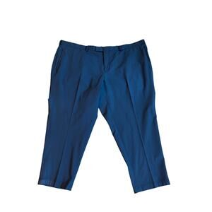 Sene Mens 46X28 Soho Flex Dress Pants Slacks Golf Suit Sport Tech Stretch Blue